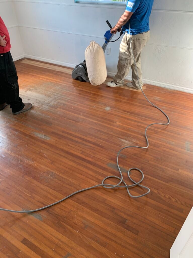 wood floor restoration