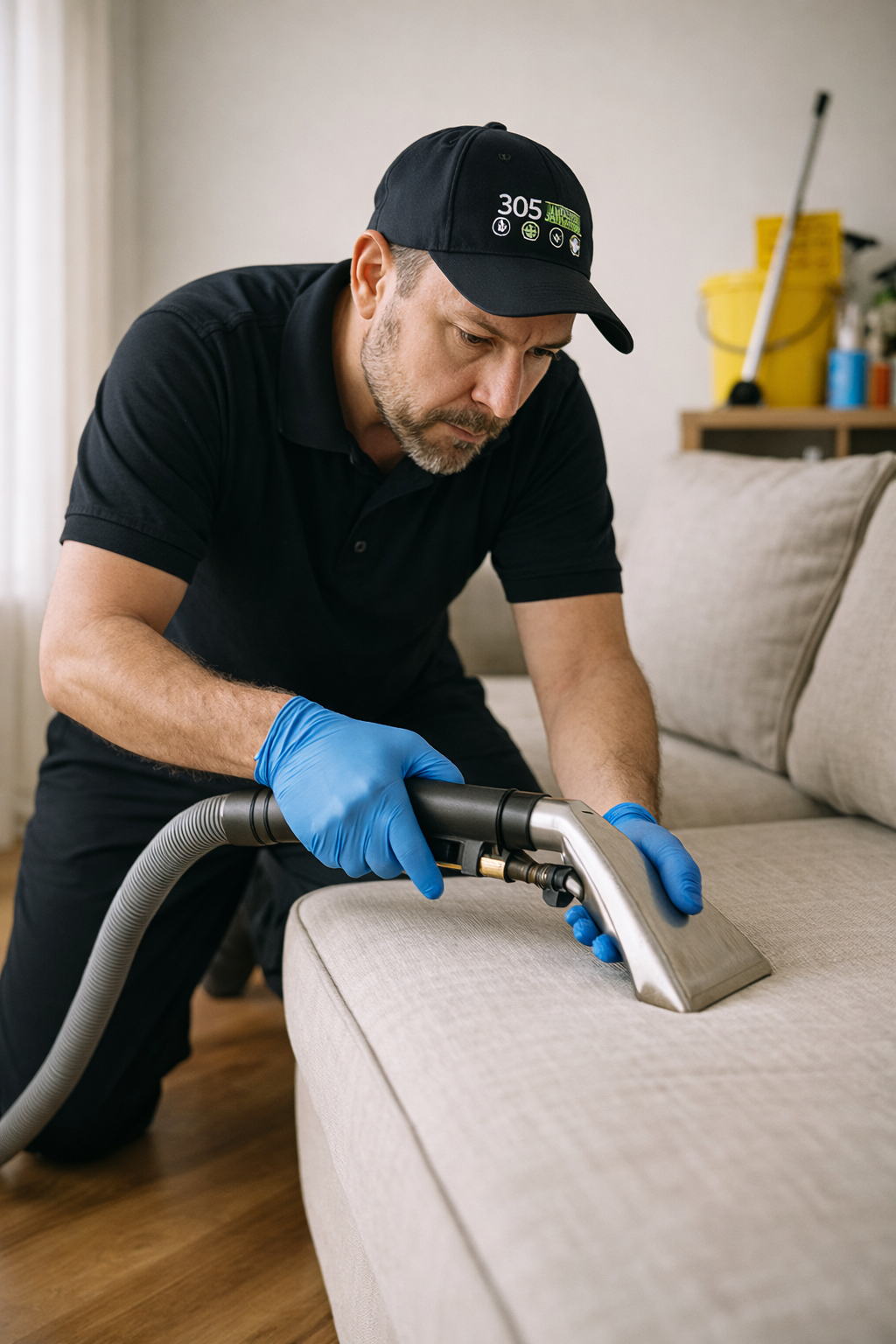 upholstery cleaning service in Miami